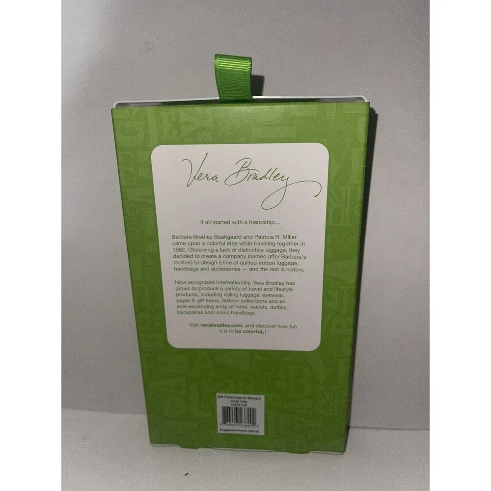 Vera Bradley  Soft Frame Case for iPhone 5 Great Condition With Box